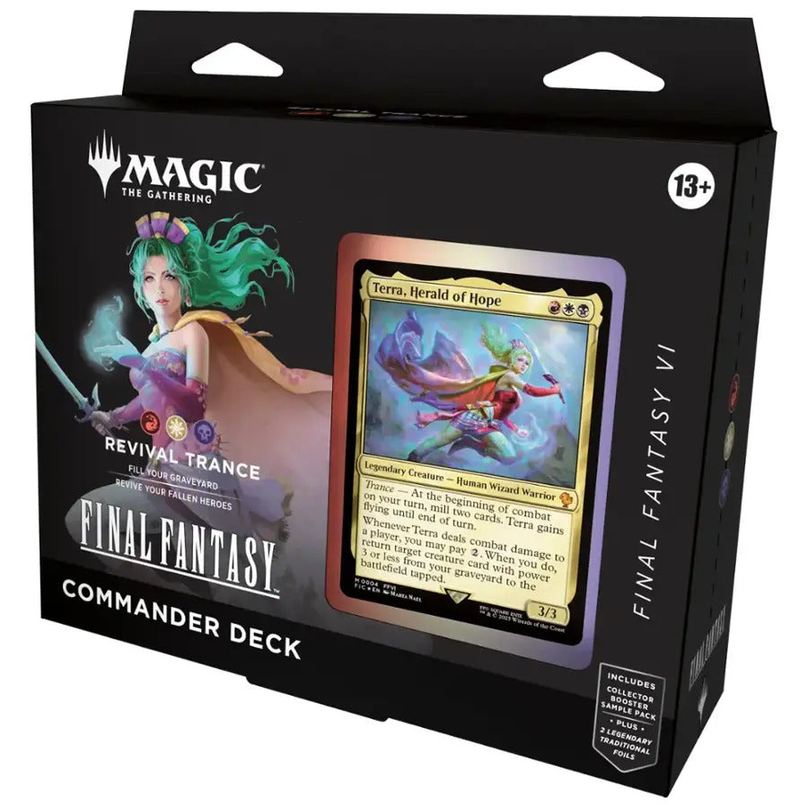magic the gathering final fantasy commander deck revival trance